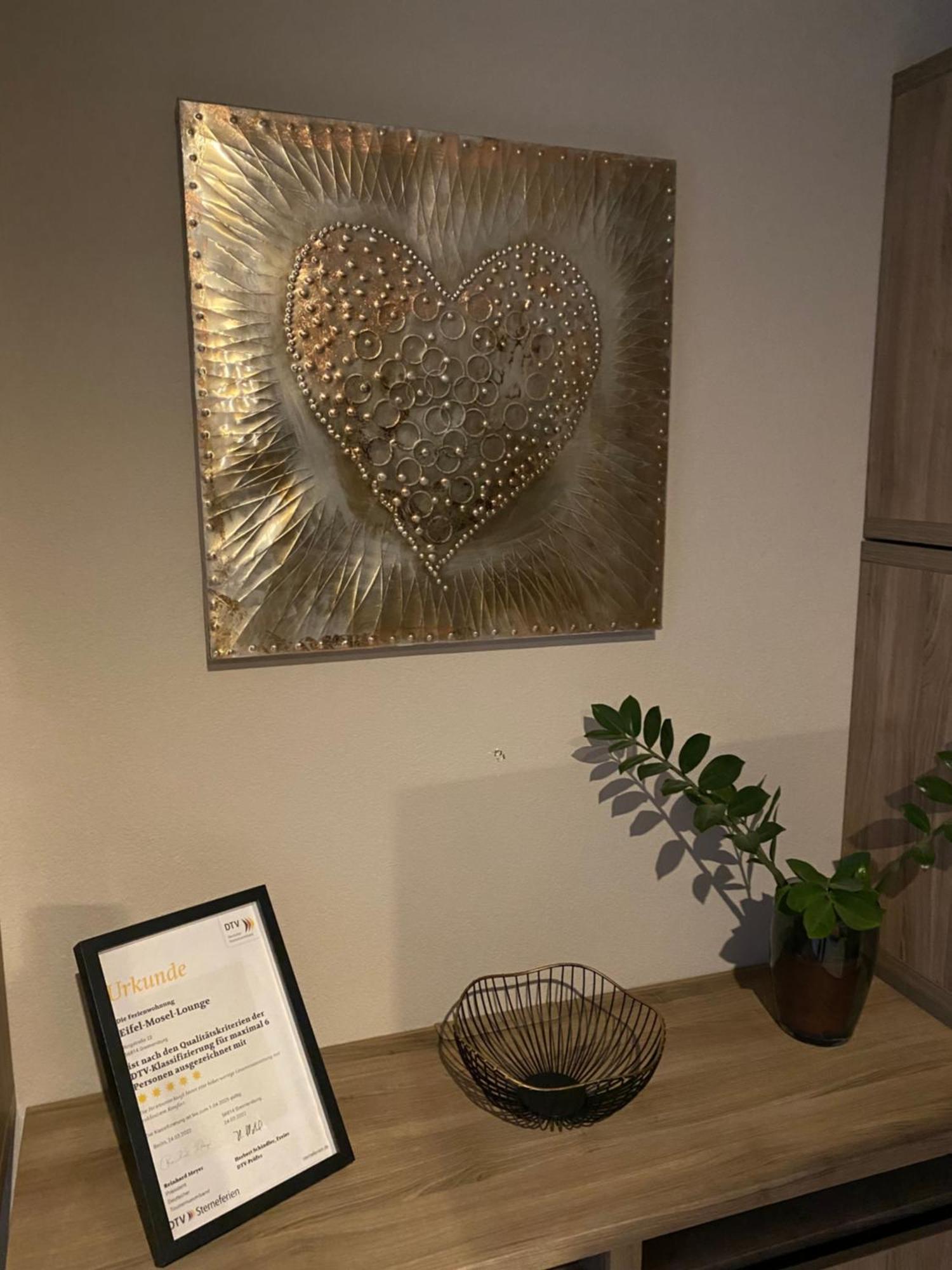 Ferienwohnung Feiden Eifel-Mosel Lounge Greimersburg エクステリア 写真