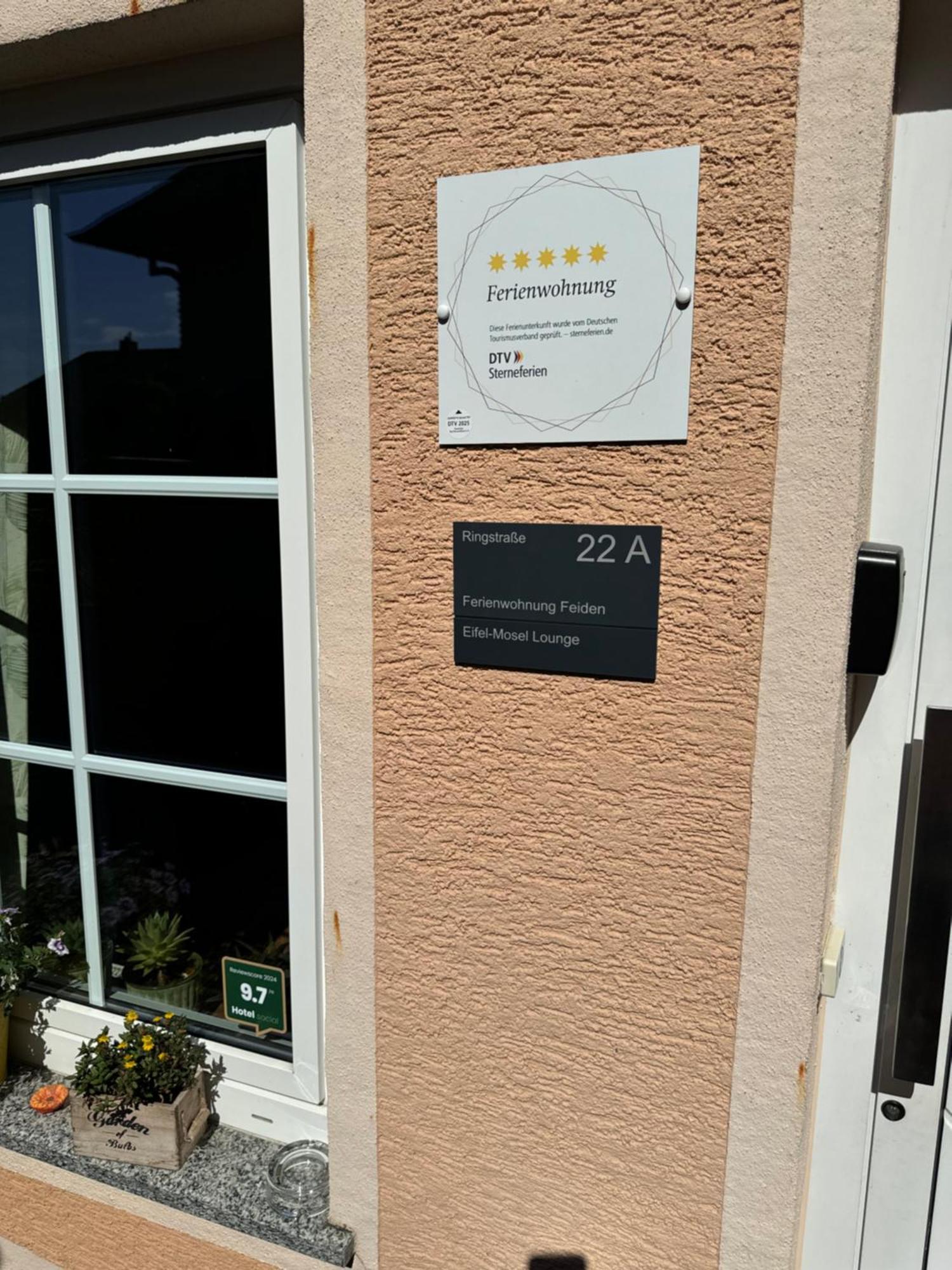 Ferienwohnung Feiden Eifel-Mosel Lounge Greimersburg エクステリア 写真